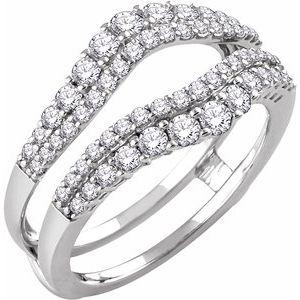 1 CTW Diamond Ring Guard