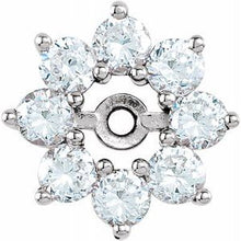 Load image into Gallery viewer, 3/4 CTW Diamond Earring Jackets
