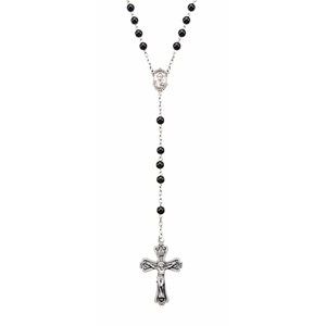 Onyx Bead Rosary