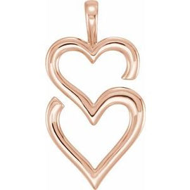 Double Heart Pendant