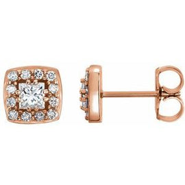 1/2 CTW Diamond Earrings