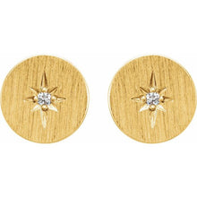 Load image into Gallery viewer, .02 CTW Diamond Earrings
