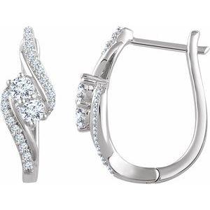 5/8 CTW Diamond Earrings