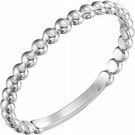 3 mm Stackable Bead Ring
