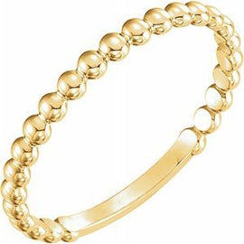 3 mm Stackable Bead Ring
