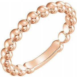 3 mm Stackable Bead Ring