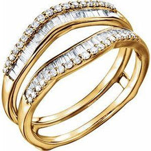 Load image into Gallery viewer, 1/2 CTW Diamond Ring Guard
