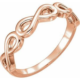 Stackable Infinity-Inspired Ring