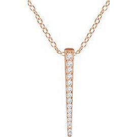 1/4 CTW Diamond Graduated 16-18