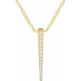 1/4 CTW Diamond Graduated 16-18