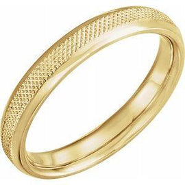 6 mm Knurl Design Band