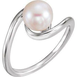 6 mm Freshwater Cultured Pearl Ring