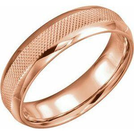 6 mm Knurl Design Band
