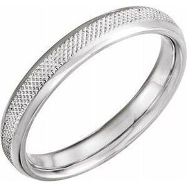 6 mm Knurl Design Band