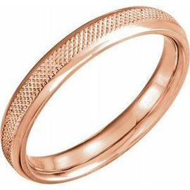 6 mm Knurl Design Band