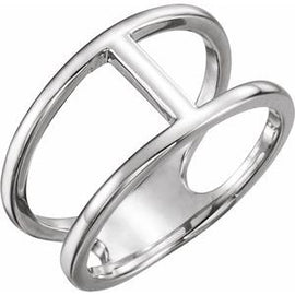 11.3 mm Negative Space Ring