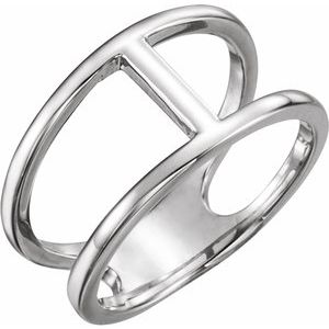 11.3 mm Negative Space Ring