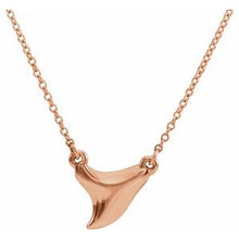 Load image into Gallery viewer, Shark Tooth 16-18&quot; Necklace
