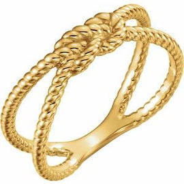 Rope Knot Ring