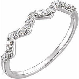 1/5 CTW Diamond Stackable Ring