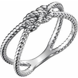 Rope Knot Ring