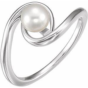 6 mm Freshwater Cultured Pearl Ring