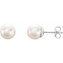 Load image into Gallery viewer, 4-4.5 mm Freshwater Cultured Pearl Earrings
