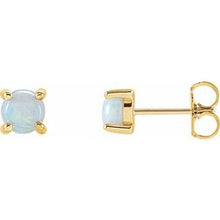 Load image into Gallery viewer, Opal Cabochon Earrings
