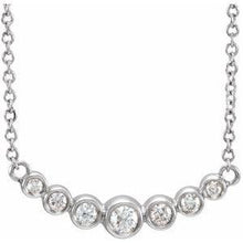 Load image into Gallery viewer, 1/5 CTW Diamond 16-18&quot; Necklace
