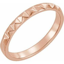Stackable Pyramid Ring