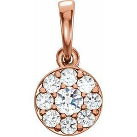 1/4 CTW Diamond Pendant