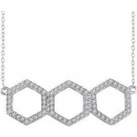 1/4 CTW Diamond Geometric 16-18