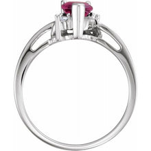 Load image into Gallery viewer, Accented Heart Ring
