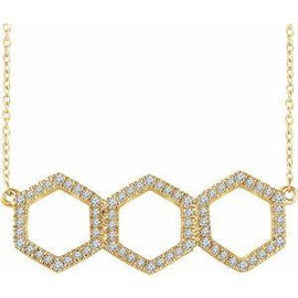 1/4 CTW Diamond Geometric 16-18