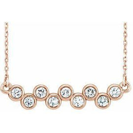 1/2 CTW Diamond Bezel-Set 16-18