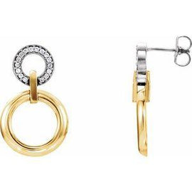 1/6 CTW Diamond Earrings