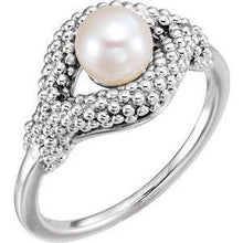 Load image into Gallery viewer, Freshwater Cultured Pearl Beaded Ring
