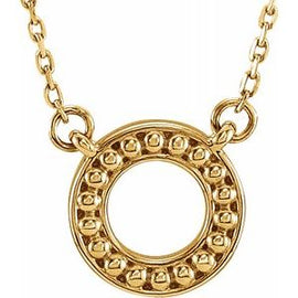 Beaded Circle 16-18
