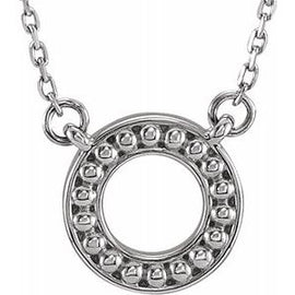 Beaded Circle 16-18