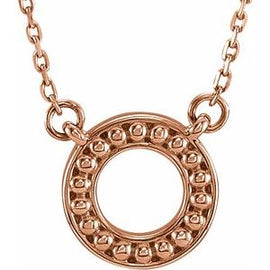Beaded Circle 16-18