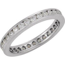 Load image into Gallery viewer, 7/8 CTW Diamond Eternity Band
