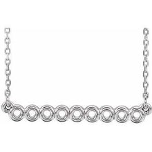 Load image into Gallery viewer, Circle Bar 16&quot;-18&quot; Necklace
