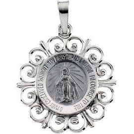 18 mm Round Miraculous Medal