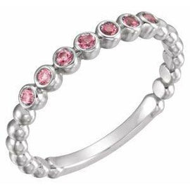 Aquamarine Stackable Ring