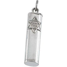 Load image into Gallery viewer, 15x6 mm Mezuzah Pendant
