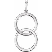 Load image into Gallery viewer, Interlocking Circle 18&quot; Necklace
