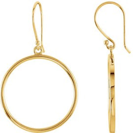 Circle Shaped Earrings