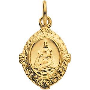 12x9 mm Caridad del Cobre Medal