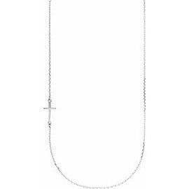 Off-Center Sideways Cross 16