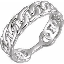 Interlocking Stackable Link Ring